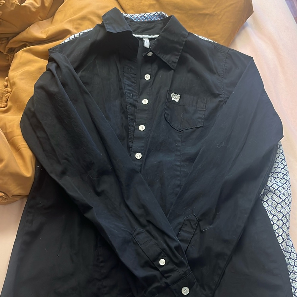 Black Cinch Western shirt size small